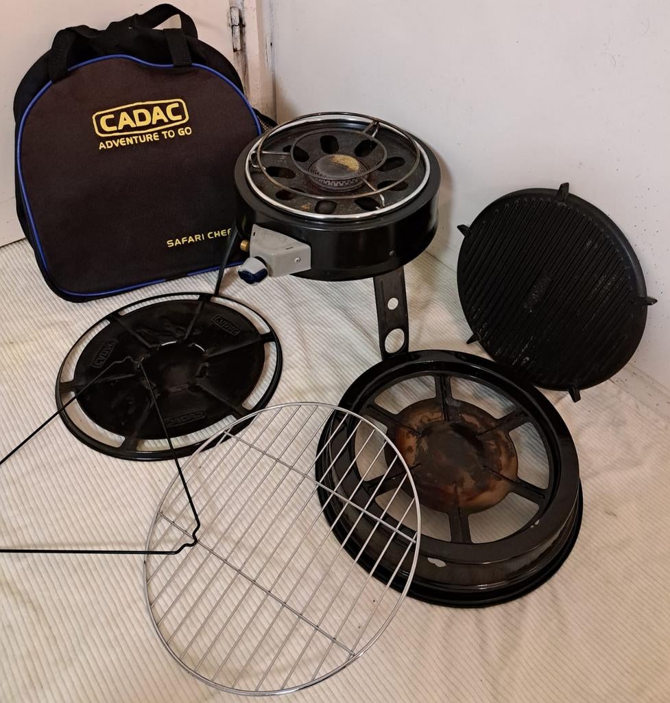 Cadac Safari Chef bbq op gas
gasbarbecue De Safari Chef , Tuin en Terras, Gasbarbecues, Ophalen, Gebruikt