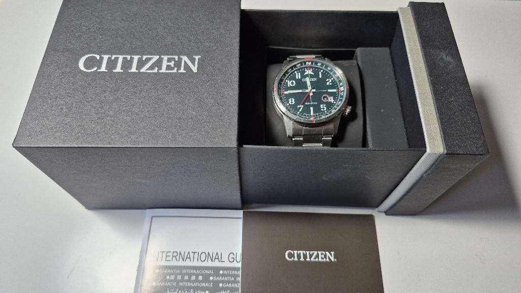 Citezen ecodrive  "Nieuw"" ongedragen, Staal, Staal, Nieuw, Ophalen of Verzenden