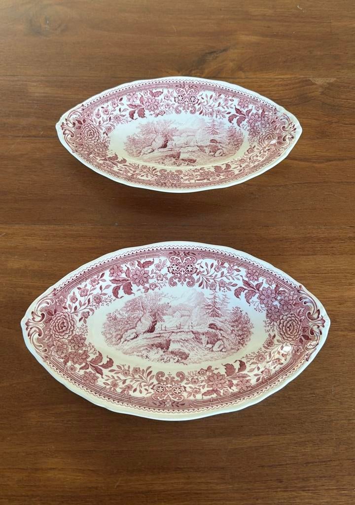 2 Villeroy & Boch Burgenland ovale schalen, Huis en Inrichting, Overige typen, Ophalen of Verzenden, Zo goed als nieuw, Overige stijlen