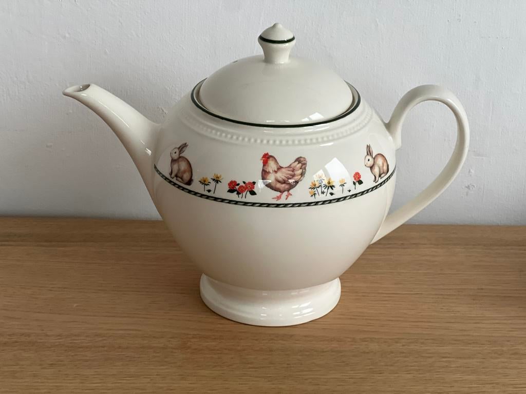 Wedgwood - Windsor Springtime - theepot, Ophalen of Verzenden