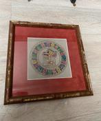 Poster, ingelijst, afbeelding maya kalender, Ophalen