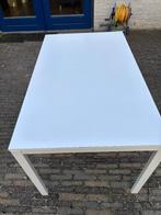 Witte tafel Ikea Melltorp, Huis en Inrichting, Gebruikt, 100 tot 150 cm, 50 tot 100 cm, Rechthoekig