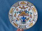Aardewerk bord met de hand beschilderd - 18e - 19e eeuw, Antiek en Kunst, Antiek | Keramiek en Aardewerk, Ophalen of Verzenden