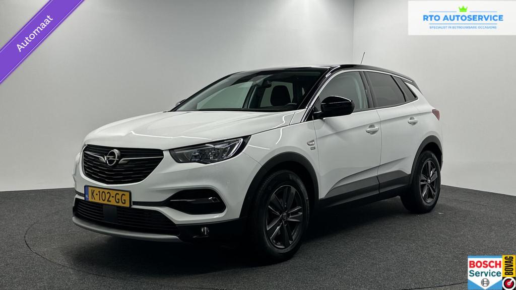 Opel Grandland X 1.2 Turbo Edition CAMERA NAVI ECC CARPLAY C, Auto's, Opel, Stof, Gebruikt, 1199 cc, Met garantie (alle)