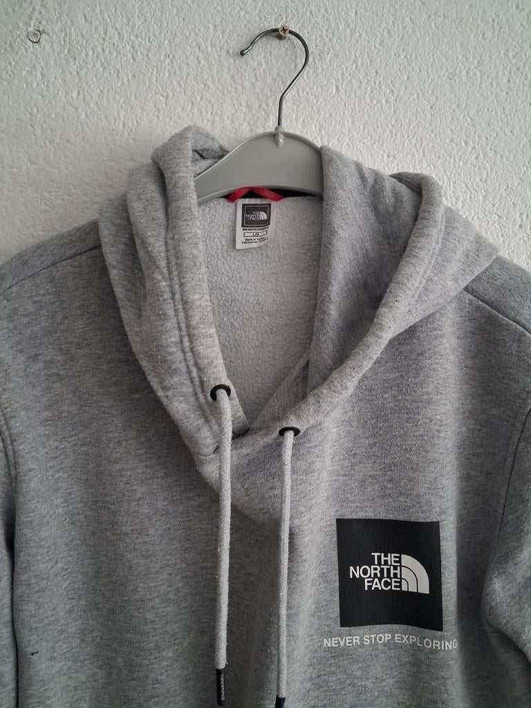 The North Face Hoodie Grijs - Maat L, Ophalen of Verzenden, Zo goed als nieuw, The North Face