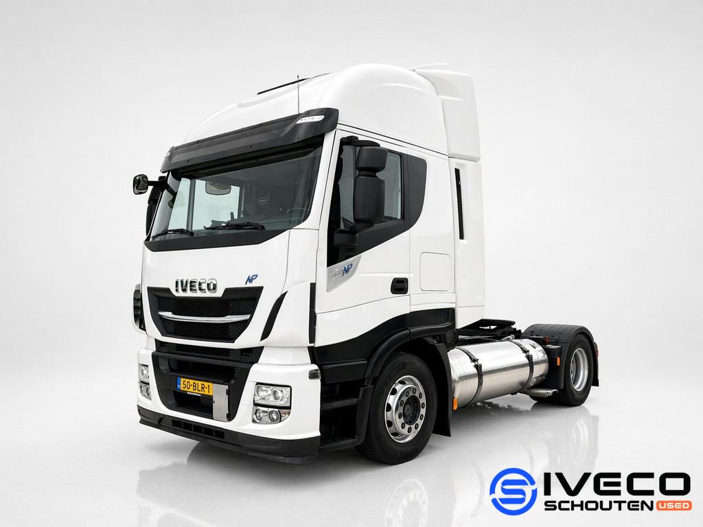 Iveco Stralis AS440S46T/P LNG 4x2 | 10+ pcs on stock, Auto's, Automaat, 460 pk, Wit, Bedrijf