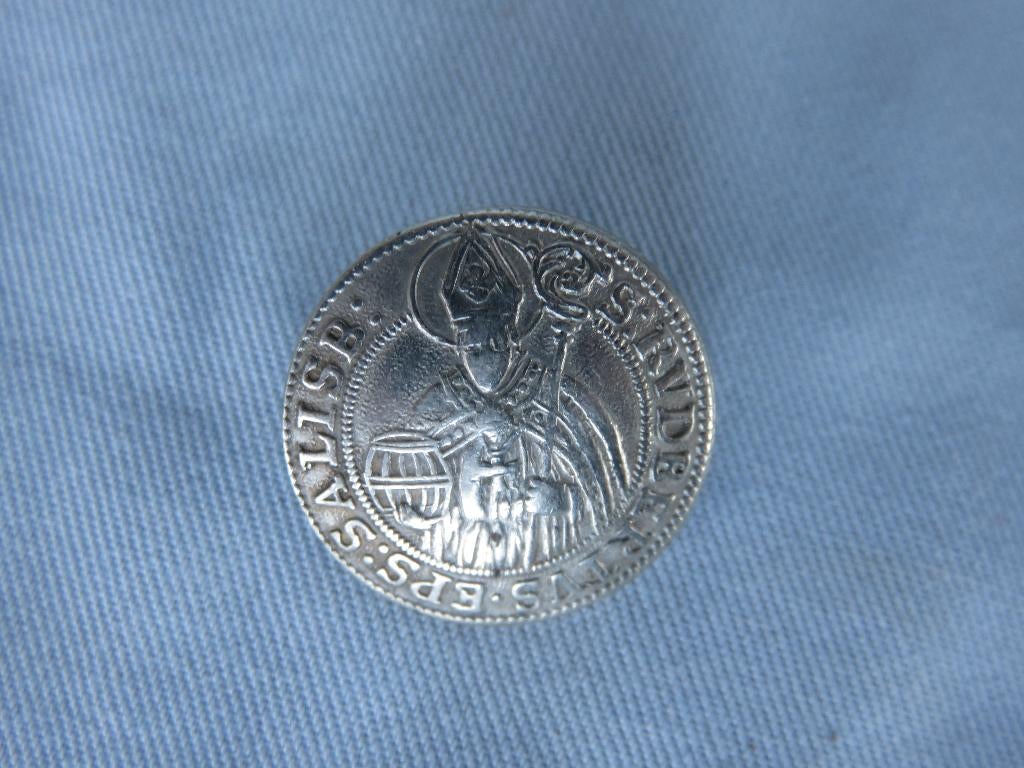 Knoop in zilver . Rudbertus van - Salzburg - bodemvondst, Antiek en Kunst, Ophalen of Verzenden, Zilver