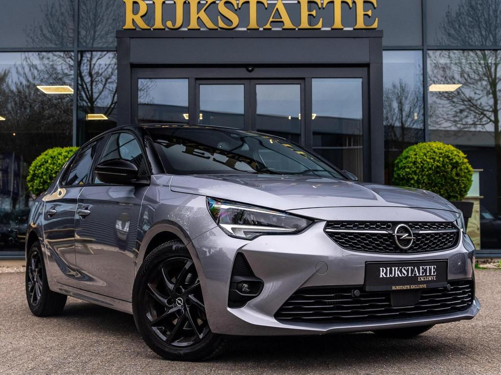 Opel Corsa 1.2 Edition GS-LINE|CAMERA|BLUETOOTH|CAMERA|16'', Voorwielaandrijving, 101 pk, Gebruikt, Leder en Stof