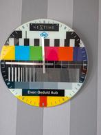 Glazen klok, Huis en Inrichting, Woonaccessoires | Klokken, Ophalen of Verzenden, Wandklok