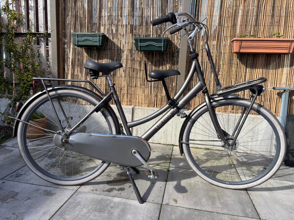 Cortina U4 Family transport moederfiets RN7, 2 zitjes, Gebruikt, Versnellingen, 50 tot 53 cm