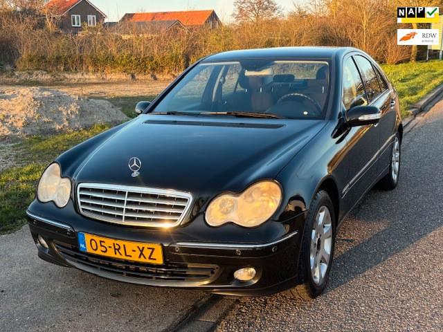 Mercedes-Benz C-klasse 180 K. Elegance Automaat ECC Audio-CD, Auto's, Mercedes-Benz, Bedrijf, Te koop, C-Klasse, ABS, Airbags