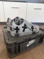 Nike Air Force 1 Low x Chrome Hearts Custom Maat 45, Overige kleuren, Nieuw, Ophalen of Verzenden, Sneakers of Gympen