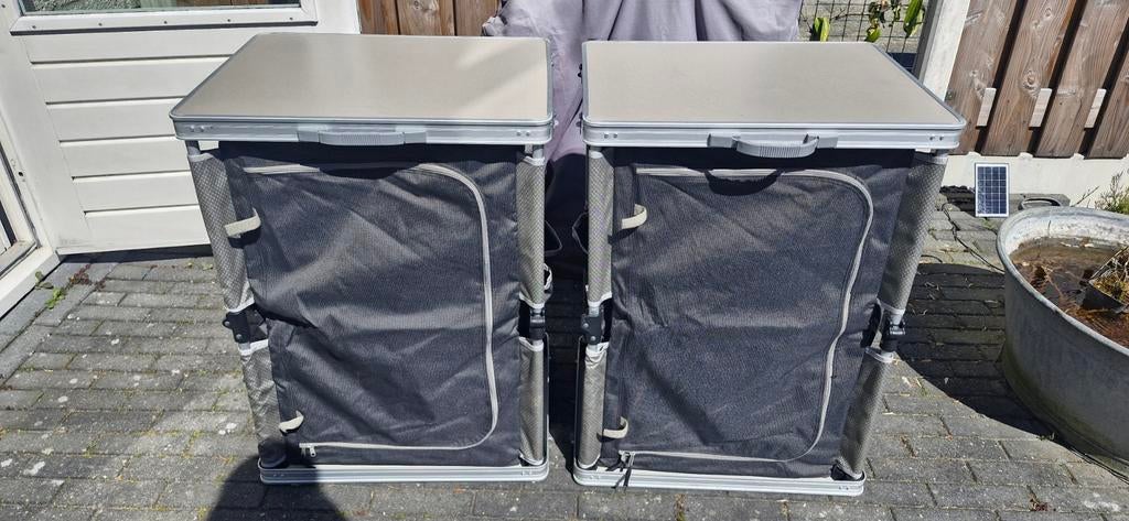 2x Fun Camp Camping Legkasten Inklapbaar, Ophalen, Gebruikt