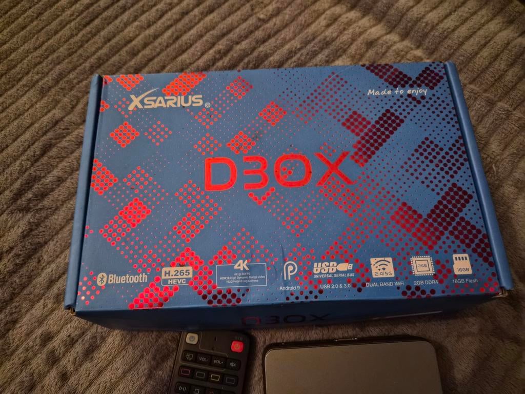 Te koop iptv box xsarius D30X, Ophalen of Verzenden, Zo goed als nieuw