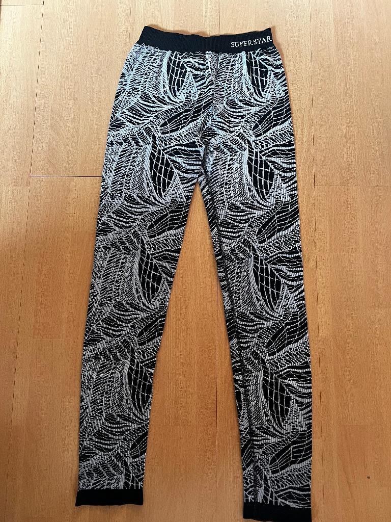 legging van Superstar, Kleding | Dames, Leggings, Maillots en Panty's, Zwart, Maat 40/42 (M), Zo goed als nieuw, Legging