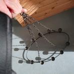Hangende Waxinelichthouder - Sfeervol Metaal Design, Gebruikt, Zwart, Ophalen of Verzenden, Metaal