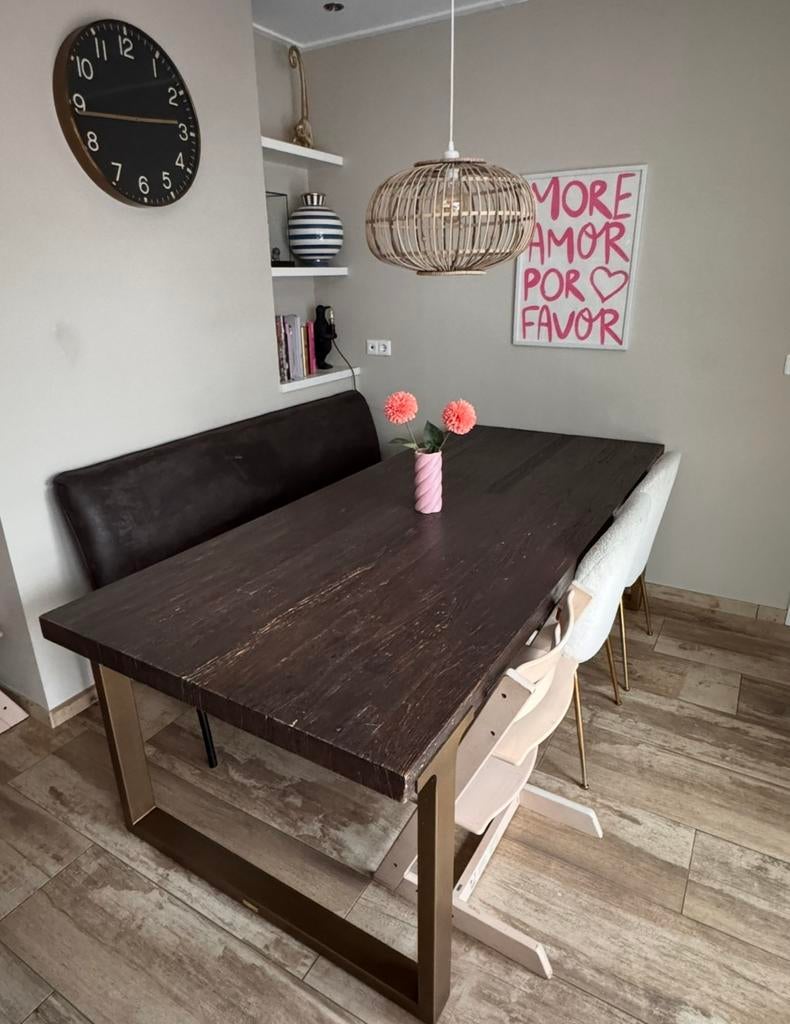 Richmond eettafel comfort mill 230, Huis en Inrichting, Tafels | Eettafels, Ophalen, 200 cm of meer, 50 tot 100 cm, Zo goed als nieuw