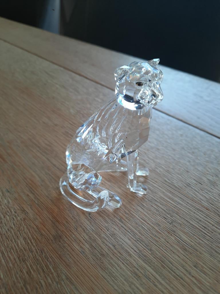 Swarovski. Jachtluipaard zittend, Ophalen, Zo goed als nieuw, Figuurtje