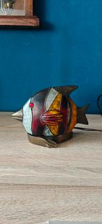 Tiffany stijl lamp van een vis, Ophalen of Verzenden, Gebruikt, Tiffany, Art Deco