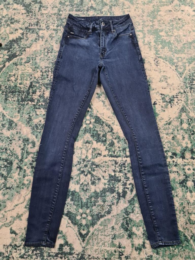 G-star raw shape high super skinny W27 L32 WMN Tulsi2732, Blauw, Ophalen of Verzenden, W27 (confectie 34) of kleiner, G-STAR RAW