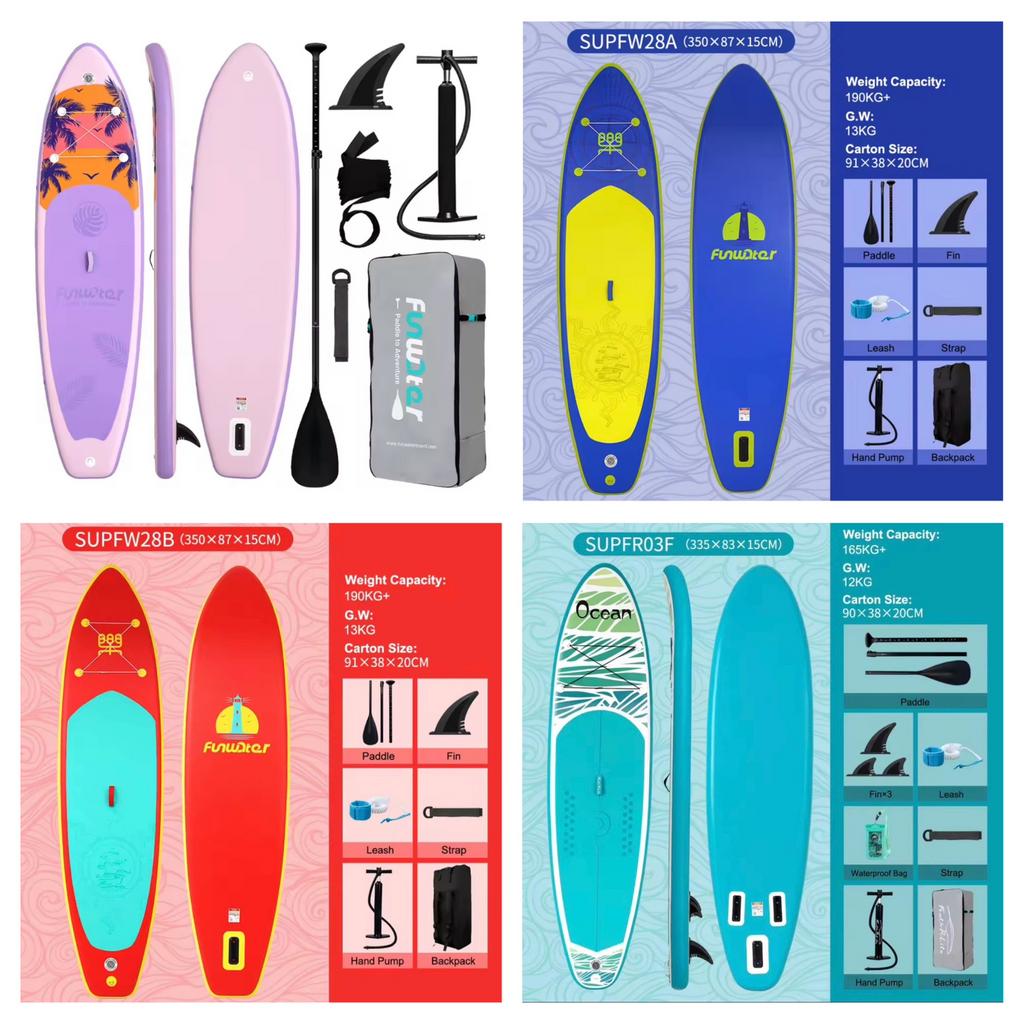 NIEUW! Verschillende opblaasbare Fun Water supboards, Watersport en Boten, Suppen, Ophalen of Verzenden, Nieuw, SUP-boards