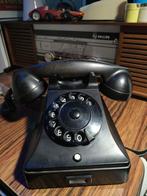 Vintage bakeliet PTT Telefoon  met Originele Kabel, Ophalen of Verzenden, 1 handset