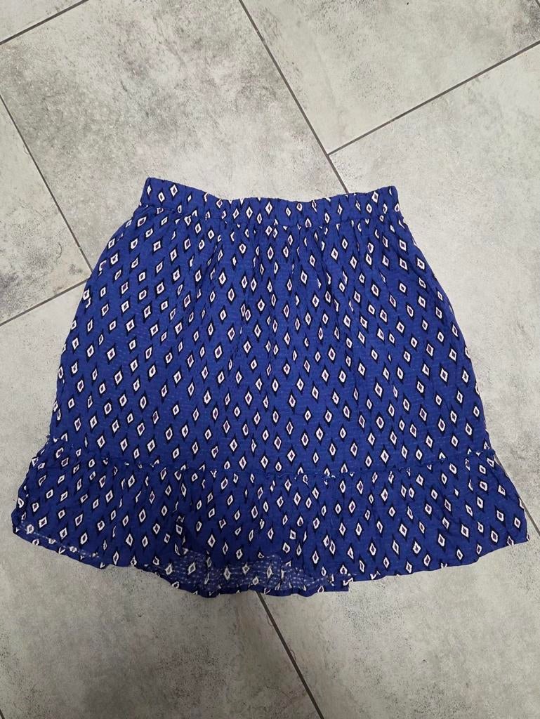 Mooie blauwe rok van Wanderlust maat L/40, Blauw, Ophalen of Verzenden, Zo goed als nieuw, Boven de knie