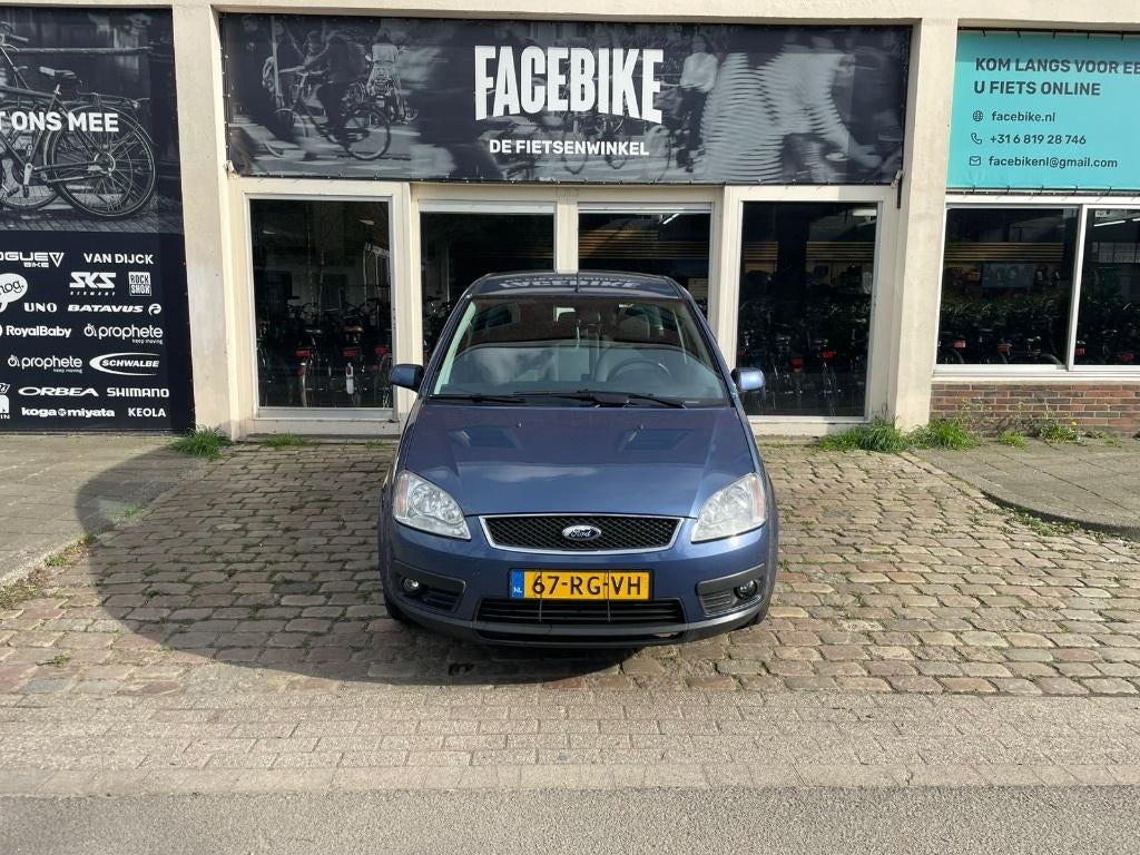 Ford C-Max 1.6 74KW 2005 Blauw/nieuwe APK/177286 km, Auto's, Ford, Voorwielaandrijving, 4 cilinders, Blauw, 100 pk