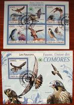 - 669 - 2 Blokken met Haviken. Vogels., Verzenden, Gestempeld, Dier of Natuur