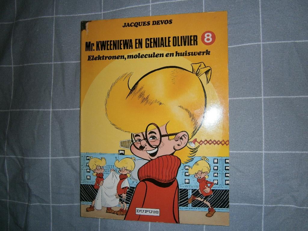 Mr. Kweeniewa & Geniale Olivier 8 –Dupuis 1986 Jacques Devos, Boeken, Eén stripboek, Jacques Devos, Ophalen, Gelezen