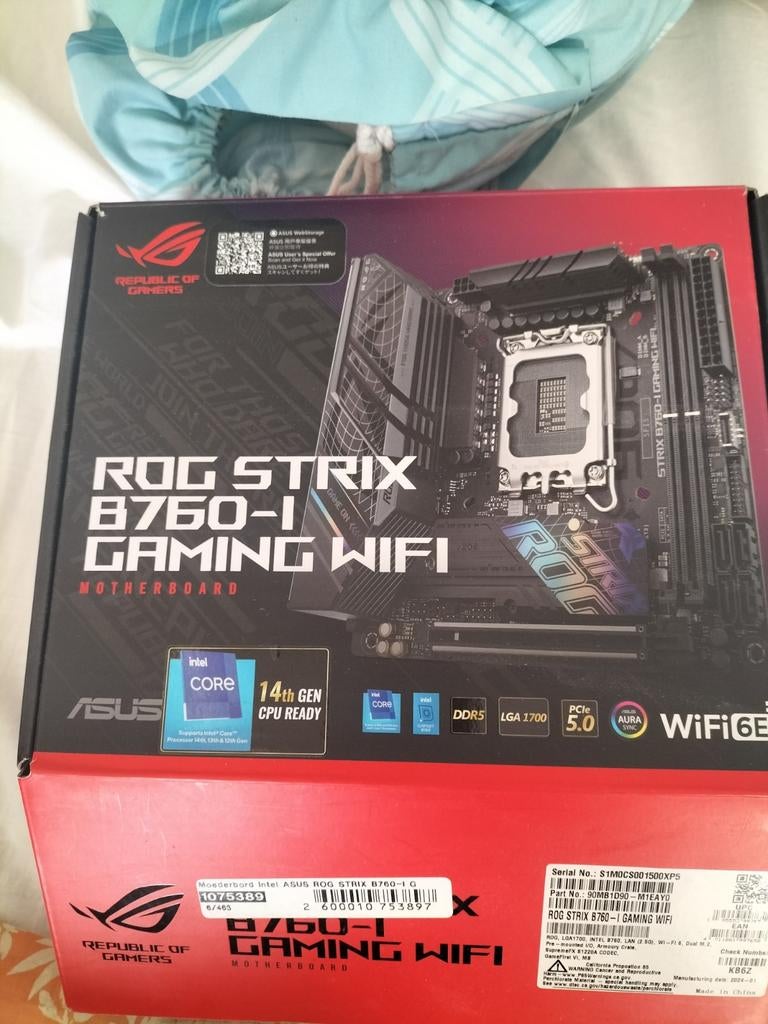 Te koop upgrade set pc, Computers en Software, Ophalen of Verzenden, Zo goed als nieuw, DDR5