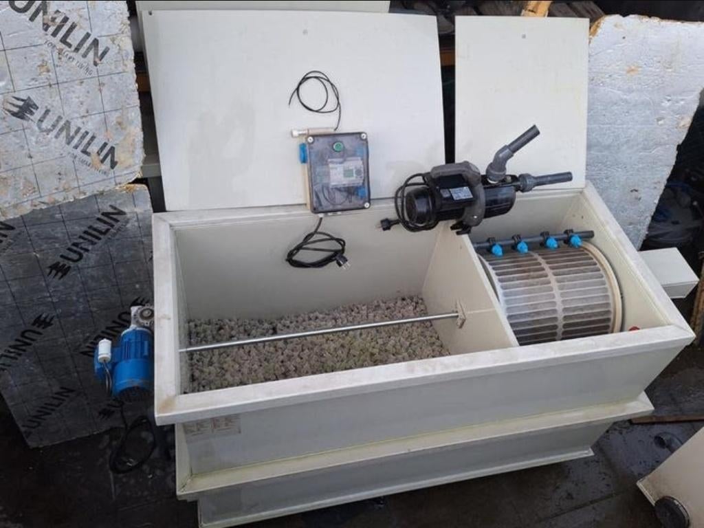 Makoi combi 50 draaid super! Kwaliteits Trommelfilter, Tuin en Terras, Ophalen, Gebruikt, Vijverfilter