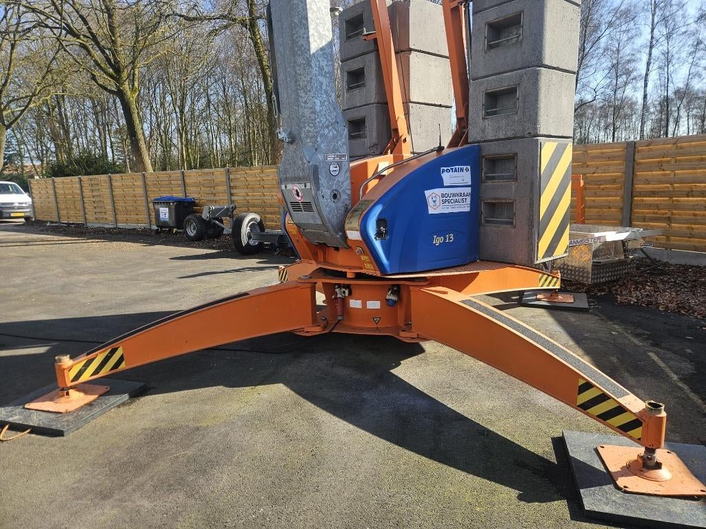 Potain igo 13 - Bouwjaar 2008, Ophalen, Kraan