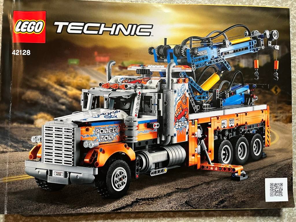 LEGO Technic 42128 Zware Takelwagen, Kinderen en Baby's, Speelgoed | Speelgoedvoertuigen, Ophalen of Verzenden, Zo goed als nieuw