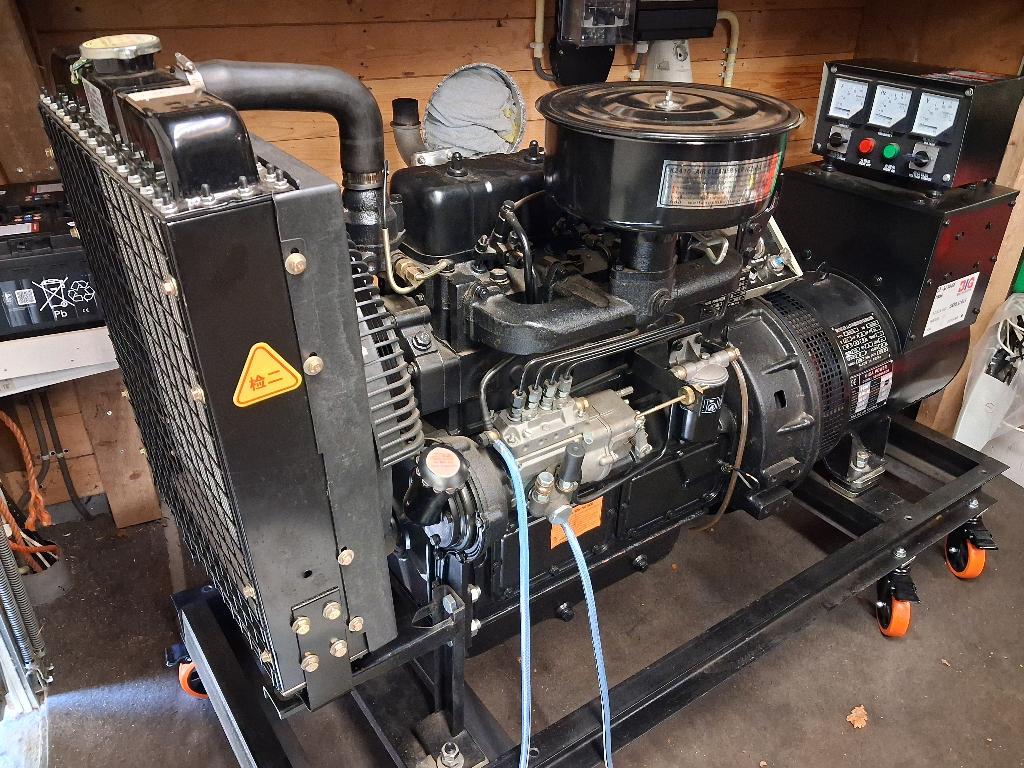 Agregaat 37,5Kva, Doe-het-zelf en Verbouw, Aggregaten, Ophalen, Elektrisch startend, Dieselolie, Nieuw