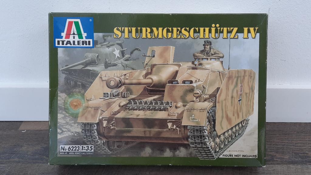 Italeri 6223 Sturmgeschütz IV Bouwmodel Tank, Tank, Italeri, 1:32 tot 1:50, Nieuw