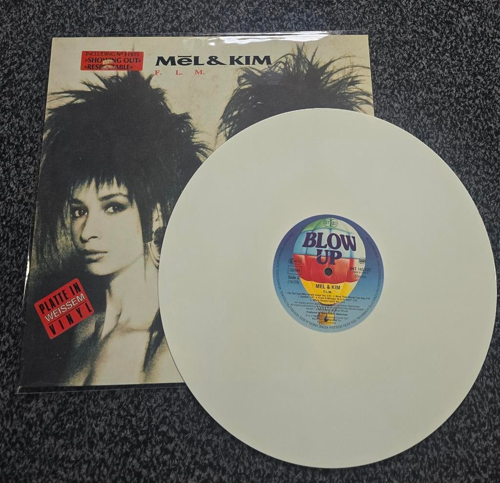 Mel en kim f.l.m lp colored vinyl, Ophalen of Verzenden, Zo goed als nieuw, 12 inch
