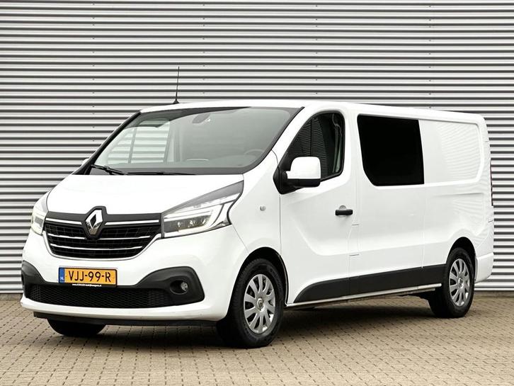 Renault Trafic 2.0 dCi 145PK L2H1 DC Dubbele cabine automaat, Auto's, Bestelauto's, Bedrijf, Te koop, ABS, Airbags, Airconditioning