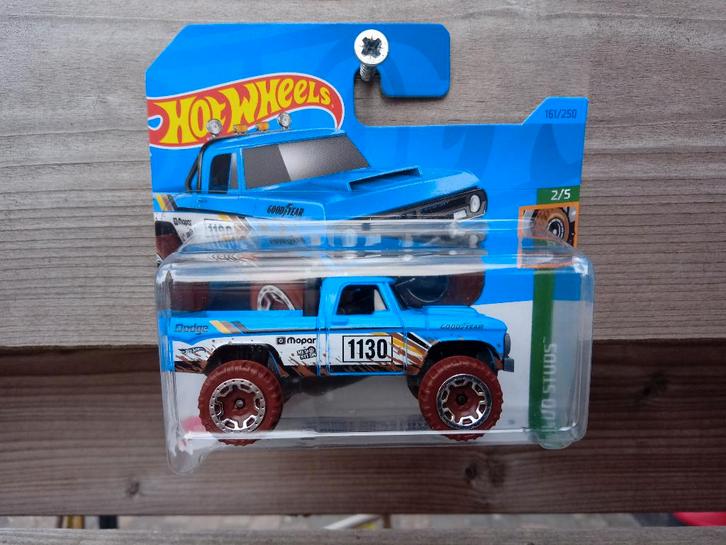 Dodge Power Wagon '70 Hotwheels, Hobby en Vrije tijd, Modelauto's | Overige schalen, Nieuw, Auto, Ophalen