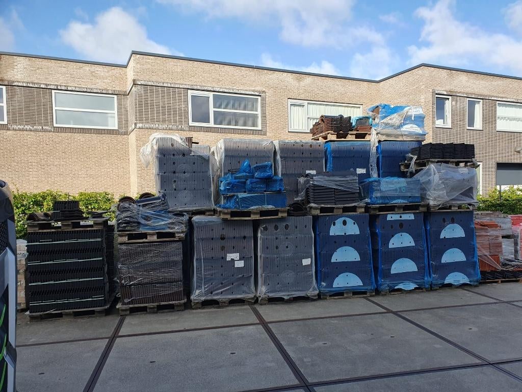 Dakpannen Tuile Artoise - Gloss Black & Leikleur | Nieuw, Ophalen, Nieuw, 15 m² of meer, Dakpannen