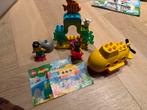 Lego Duplo 10910 Duikboot Avontuur, Ophalen of Verzenden, Zo goed als nieuw, Complete set, Duplo