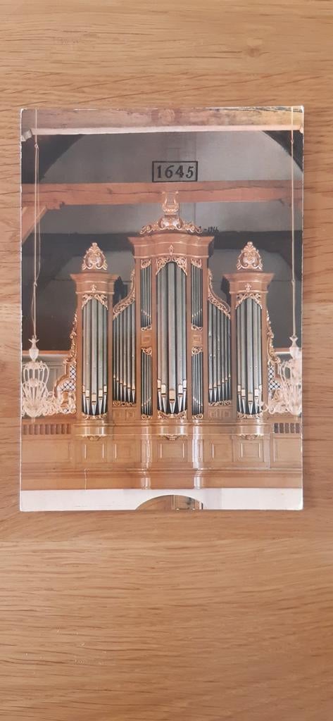 Brakel orgel Ned.herv Kerk, Verzamelen, Ansichtkaarten | Nederland, Ophalen of Verzenden, 1960 tot 1980, Ongelopen, Gelderland