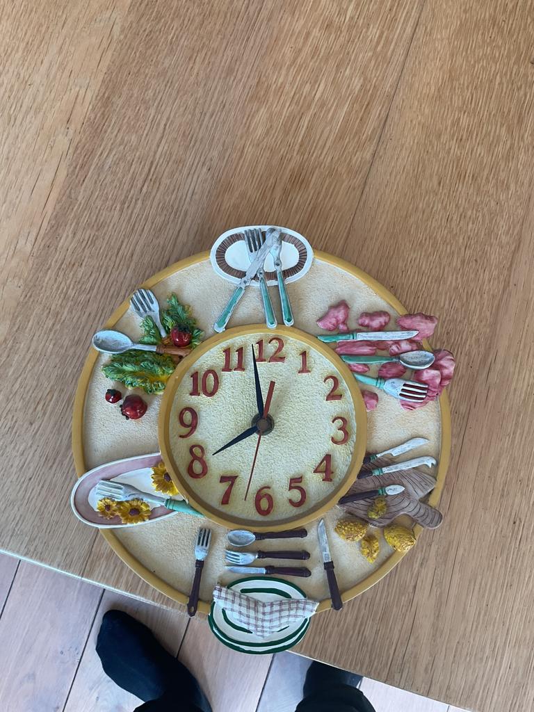 Keukenklok, Ophalen, Zo goed als nieuw