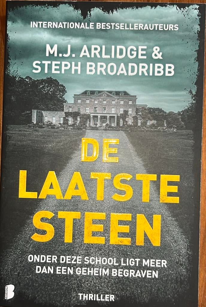 M.J. Arlidge - De laatste steen, Boeken, Ophalen of Verzenden, Zo goed als nieuw, M.J. Arlidge; Steph Broadribb