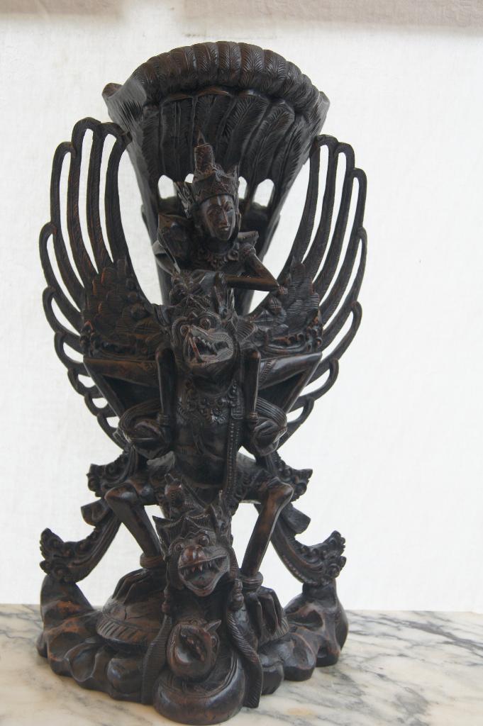 Beeld houtsnijwerk ( Aziatisch, Antiek en Kunst, Kunst | Beelden en Houtsnijwerken, Ophalen of Verzenden