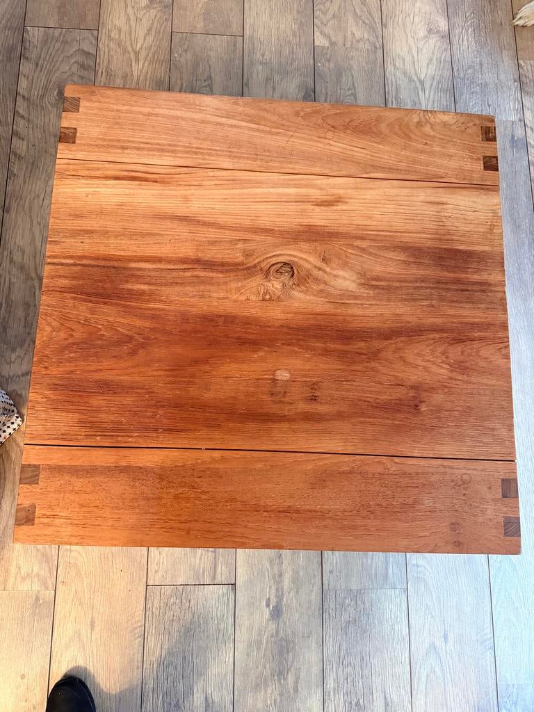 Salontafel De Bommel 80x80 cm - Goede staat, Ophalen, Gebruikt, Vierkant, 50 tot 100 cm