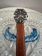 Diesel herenhorloge – Stoer design – Leren band, Overige merken, Diesel, Ophalen of Verzenden, Nvt