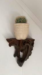 Oude, antieken wandconsole, ornament, 30 hoog, 25 breed, Ophalen of Verzenden