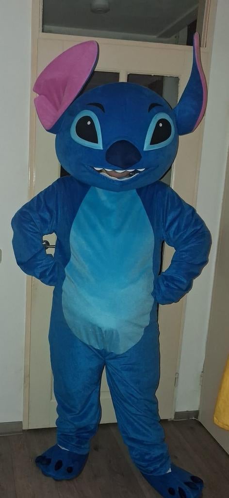 Mascotte met  begeleider, Ophalen