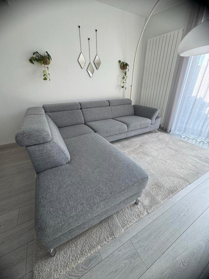 Hoekbank Montel, Huis en Inrichting, Banken | Bankstellen, Gebruikt, Hoekbank, Vierpersoons of meer, 250 tot 300 cm, 100 tot 125 cm